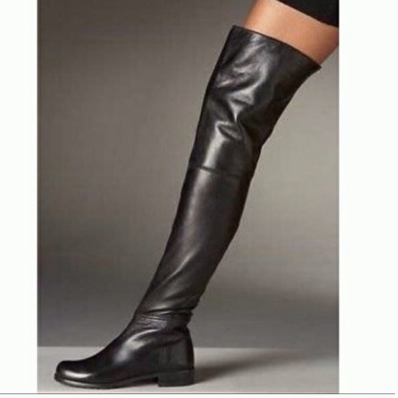 Stuart Weitzman Hilo OTK boot 7.5 VGUC - Picture 2 of 7